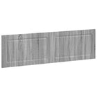 Hoofdbord wandmontage grijs sonoma 180x50x3 cm