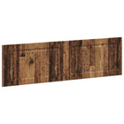 Hoofdbord wandmontage 180x3x50 cm oud hout