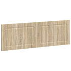 Hoofdeinde wandmontage 160x3x50 cm sonoma eiken