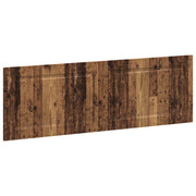 Hoofdbord wandmontage 160x50 cm oud hout