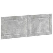 Hoofdbord 140x3x50 cm betongrijs bewerkt hout