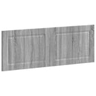 Hoofdbord wandmontage grijs sonoma 140x3x50 cm