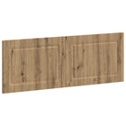 Hoofdbord muurmontage 140x3x50 cm artisanaal eiken