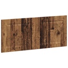 Hoofdbord wandmontage 120x50 cm oud hout