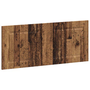 Hoofdbord wandmontage 120x50 cm oud hout