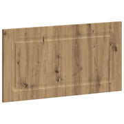 Hoofdbord wandmontage 100x3x50 cm artisanaal eiken