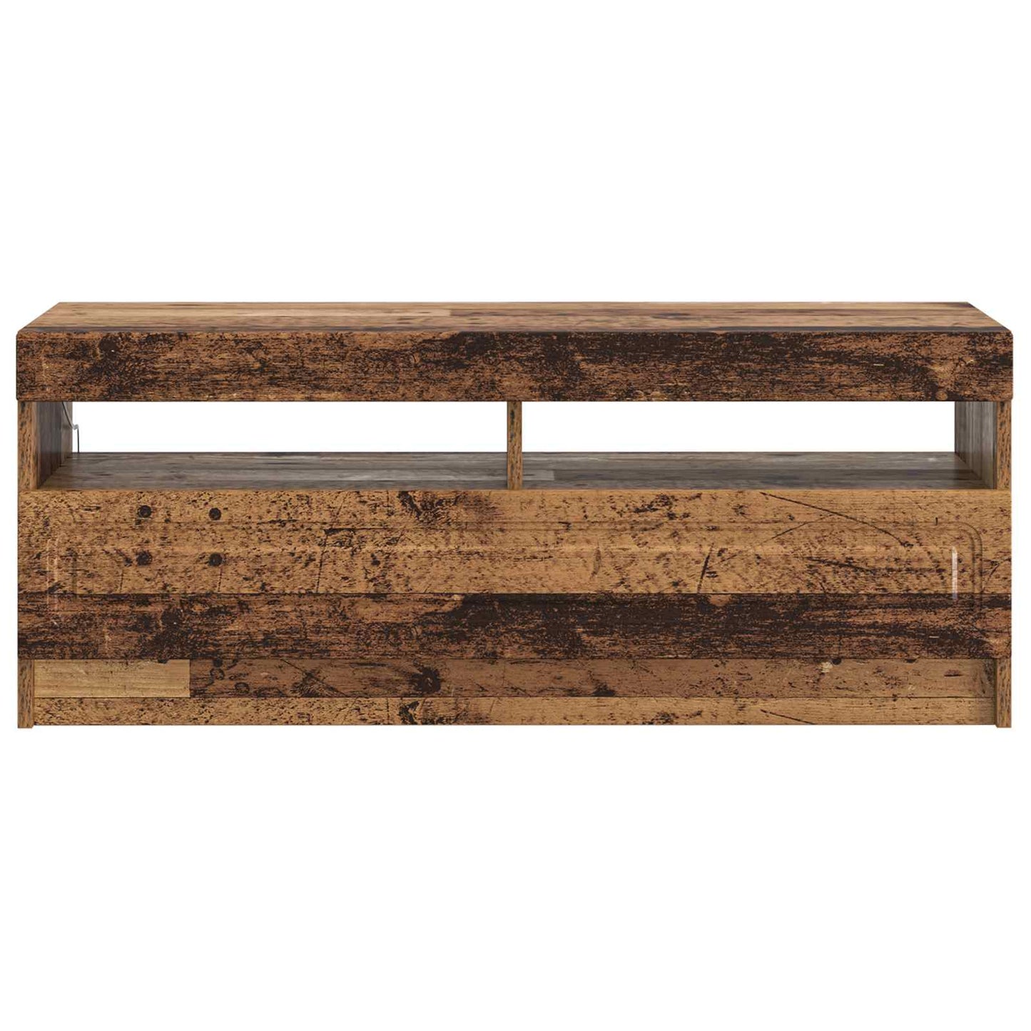 LED tv-meubel Oud hout Bewerkt hout