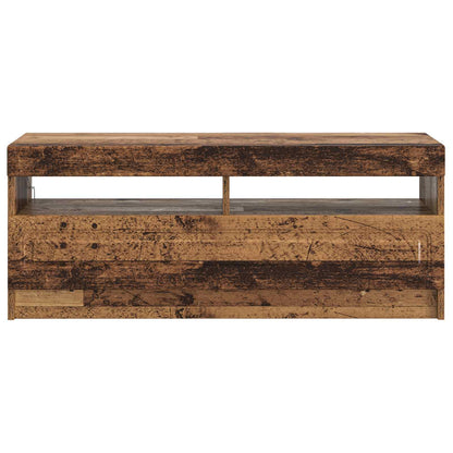 LED tv-meubel Oud hout Bewerkt hout