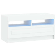 TV-meubel wit met led