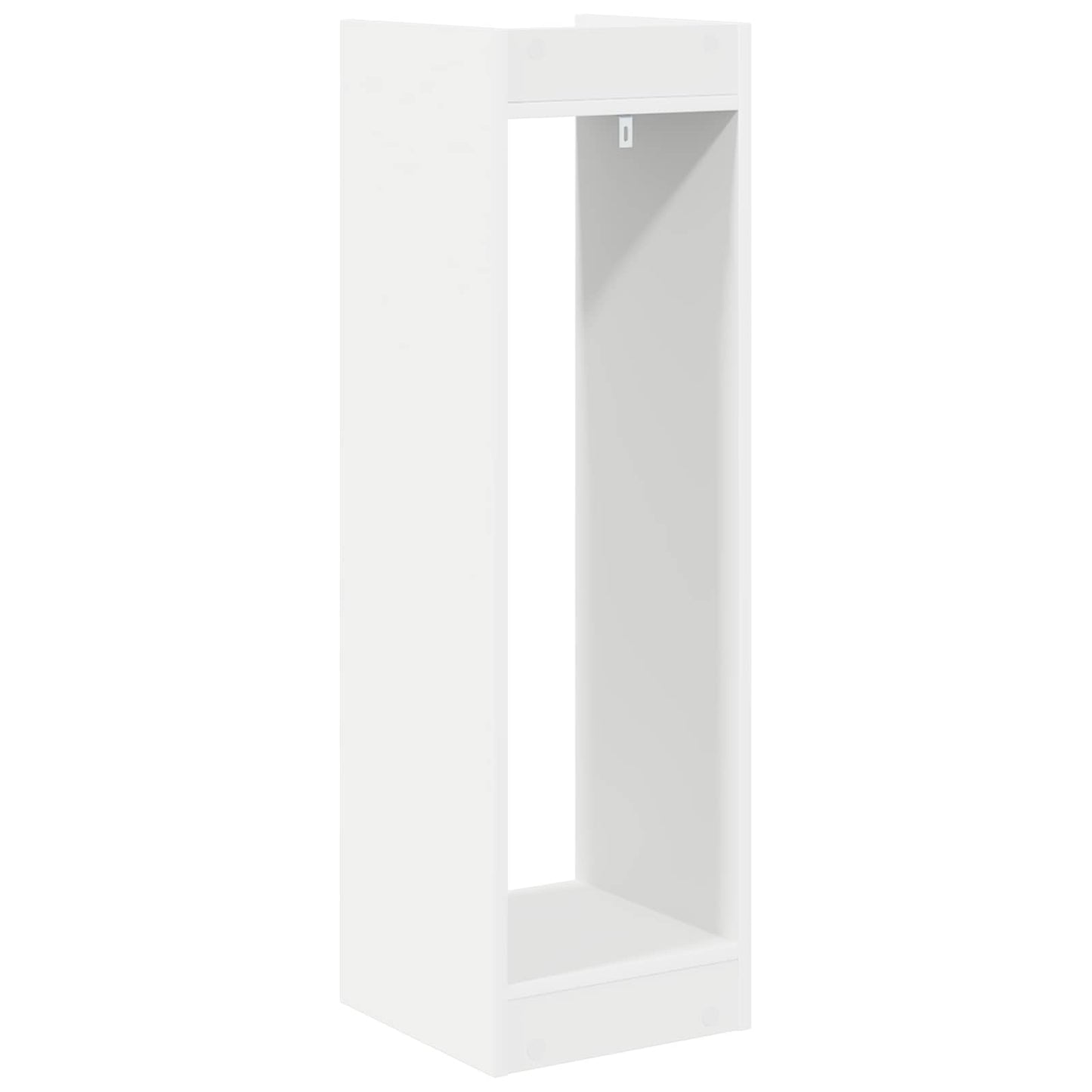Plantenstandaard Wit 30 x 30 x 100 cm Geconstrueerd hout