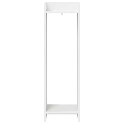 Plantenstandaard Wit 30 x 30 x 100 cm Geconstrueerd hout