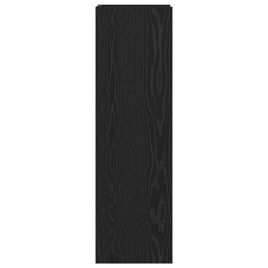 Plantenstandaard Zwarte Eik 30 x 30 x 100 cm Geconstrueerd hout