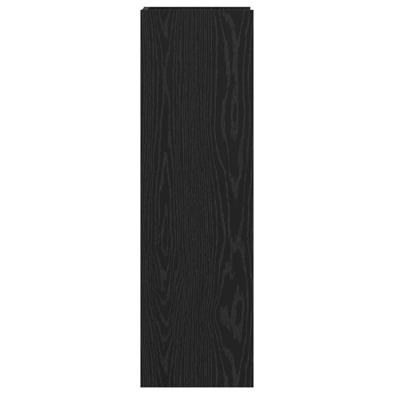 Plantenstandaard met plank 2 pcs Zwarte Eik 30 x 30 x 100 cm