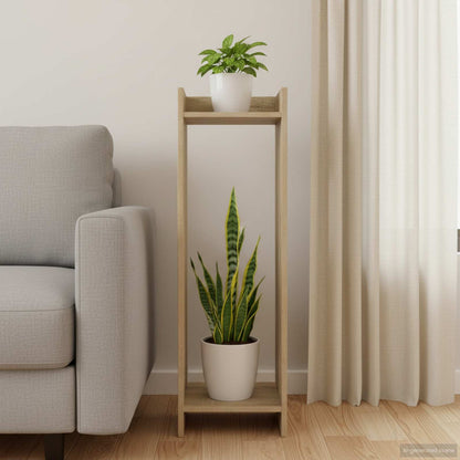 Plantenstandaard Sonoma Eiken 30 x 30 x 100 cm Bewerkt hout