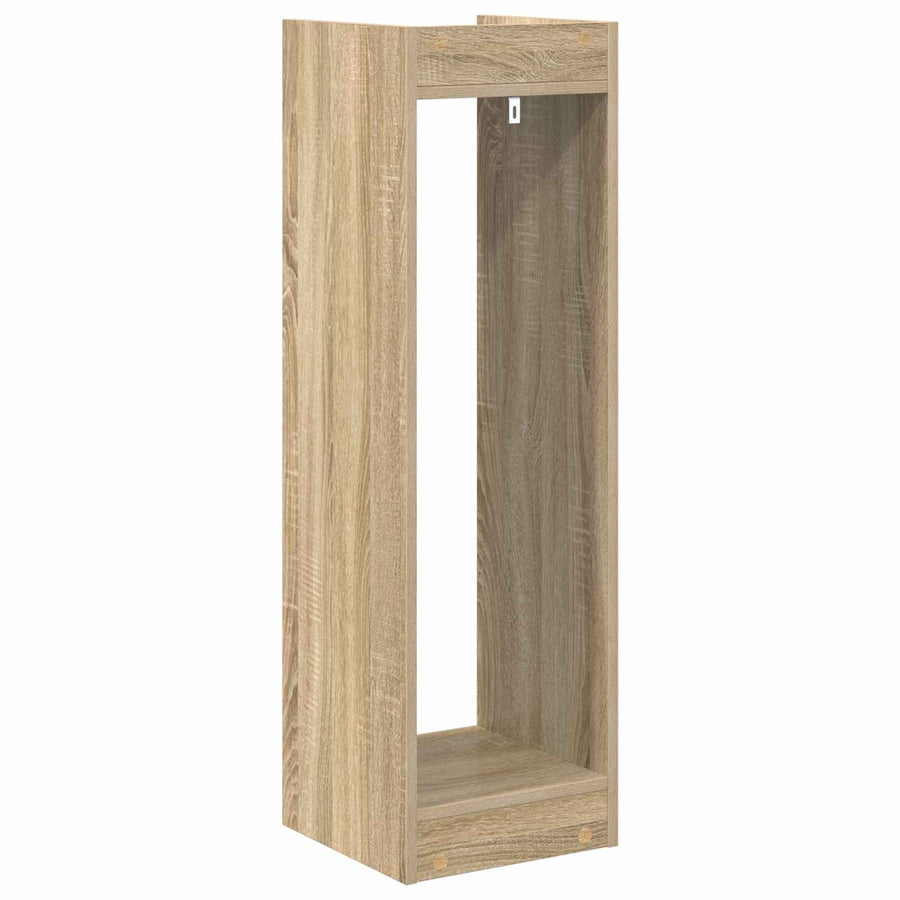Plantenstandaard Sonoma Eiken 30 x 30 x 100 cm Bewerkt hout