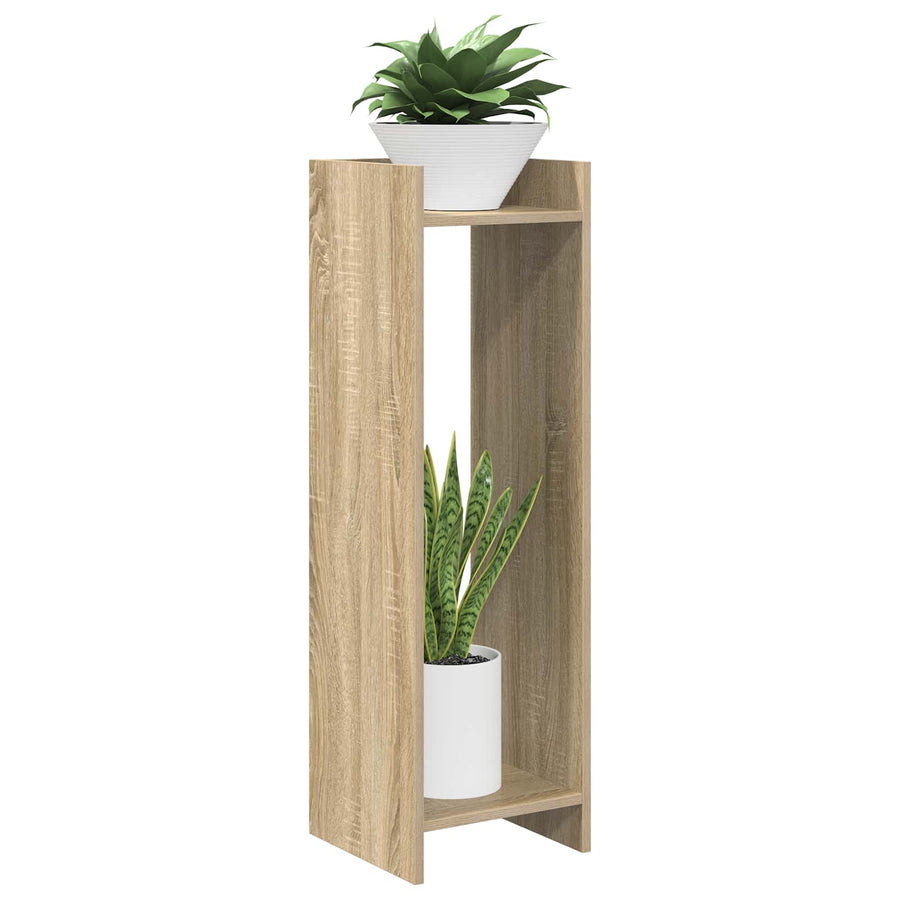 Plantenstandaard Sonoma Eiken 30 x 30 x 100 cm Bewerkt hout