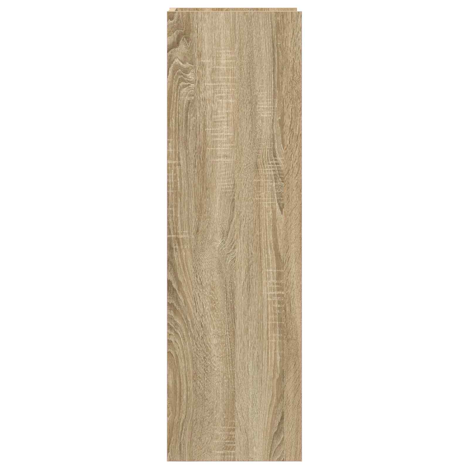 Plantenstandaard Sonoma Eiken 30 x 30 x 100 cm Bewerkt hout