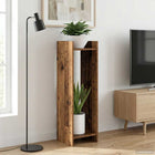 Plantenstandaard 30x30x100 cm oudhout