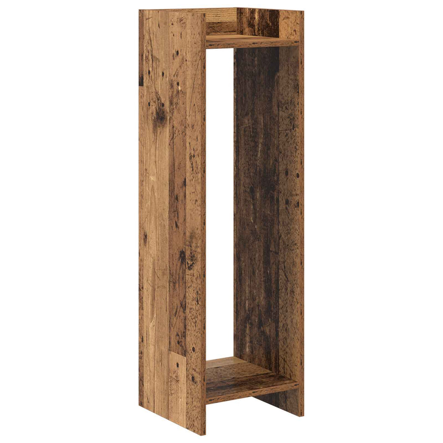 Plantenstandaard Oudhout 30 x 30 x 100 cm Geconstrueerd hout