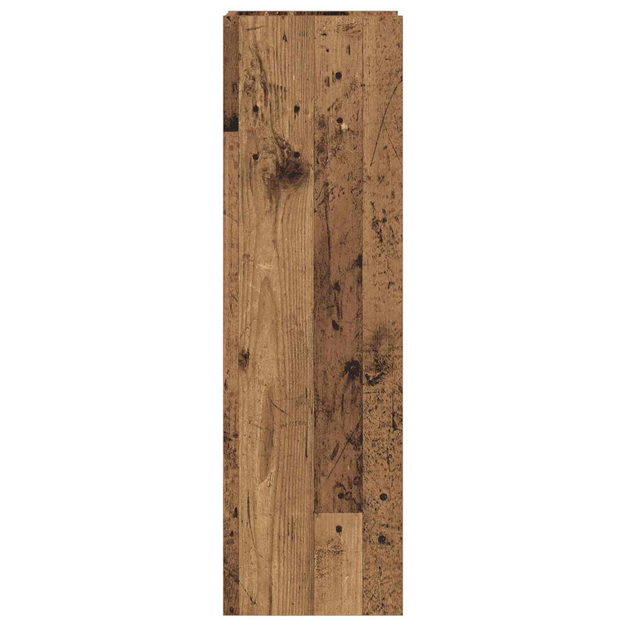 Plantenstandaard met plank 2 pcs Oudhout 30 x 30 x 100 cm