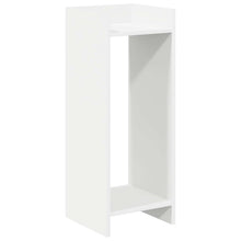 Plantenstandaard Wit 30 x 30 x 80 cm Geconstrueerd hout