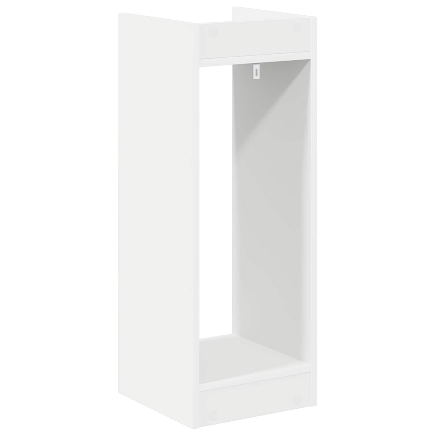 Plantenstandaard Wit 30 x 30 x 80 cm Geconstrueerd hout