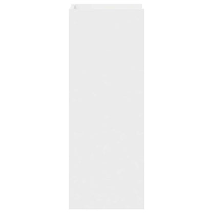 Plantenstandaard Wit 30 x 30 x 80 cm Geconstrueerd hout