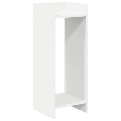 Plantenstandaard 2 pcs Wit 30 x 30 x 80 cm Geconstrueerd hout