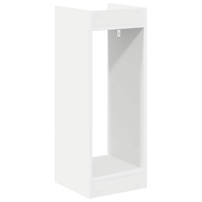 Plantenstandaard 2 pcs Wit 30 x 30 x 80 cm Geconstrueerd hout
