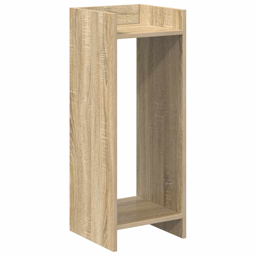 Plantenstandaard met plank 2 pcs Sonoma Eiken 30 x 30 x 80 cm
