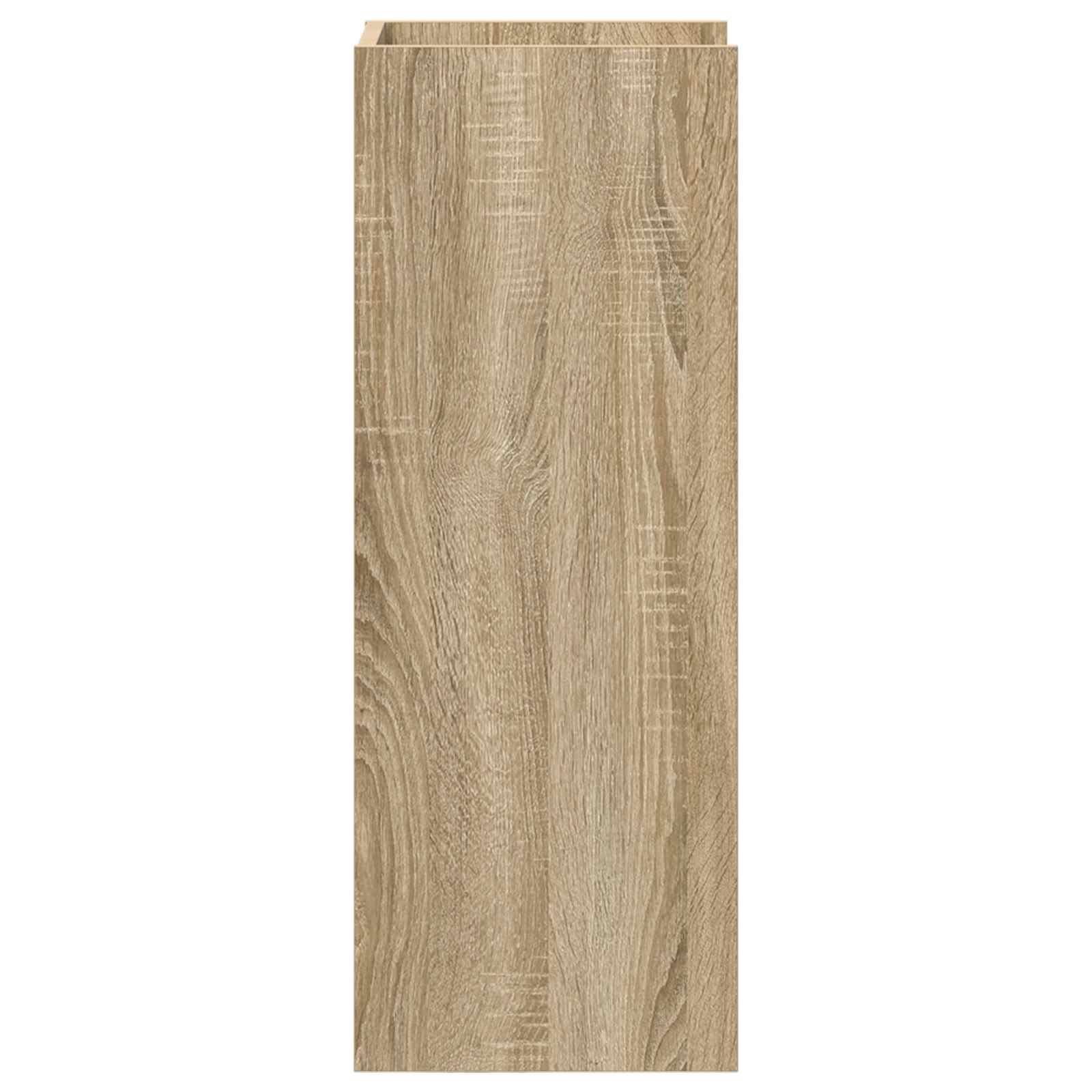Plantenstandaard met plank 2 pcs Sonoma Eiken 30 x 30 x 80 cm