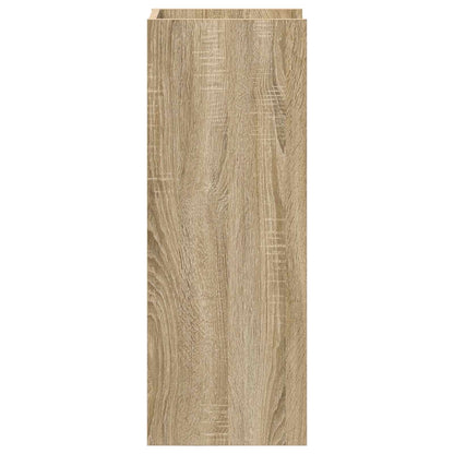 Plantenstandaard met plank 2 pcs Sonoma Eiken 30 x 30 x 80 cm
