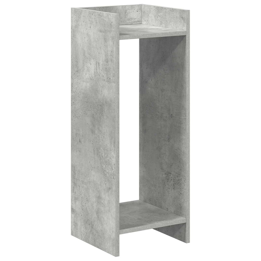 Plantenstandaard Beton Grijs 30 x 30 x 80 cm Geconstrueerd hout