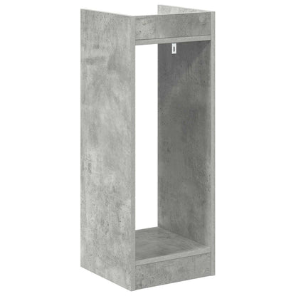 Plantenstandaard Beton Grijs 30 x 30 x 80 cm Geconstrueerd hout