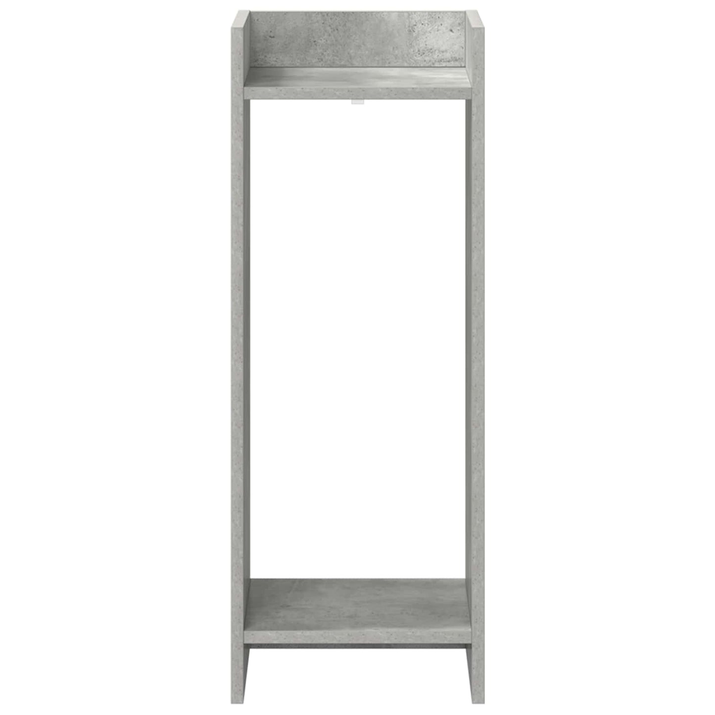 Plantenstandaard Beton Grijs 30 x 30 x 80 cm Geconstrueerd hout