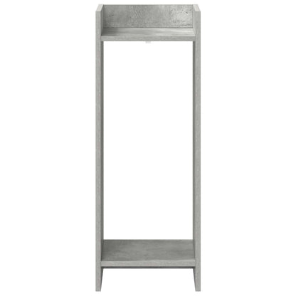 Plantenstandaard Beton Grijs 30 x 30 x 80 cm Geconstrueerd hout