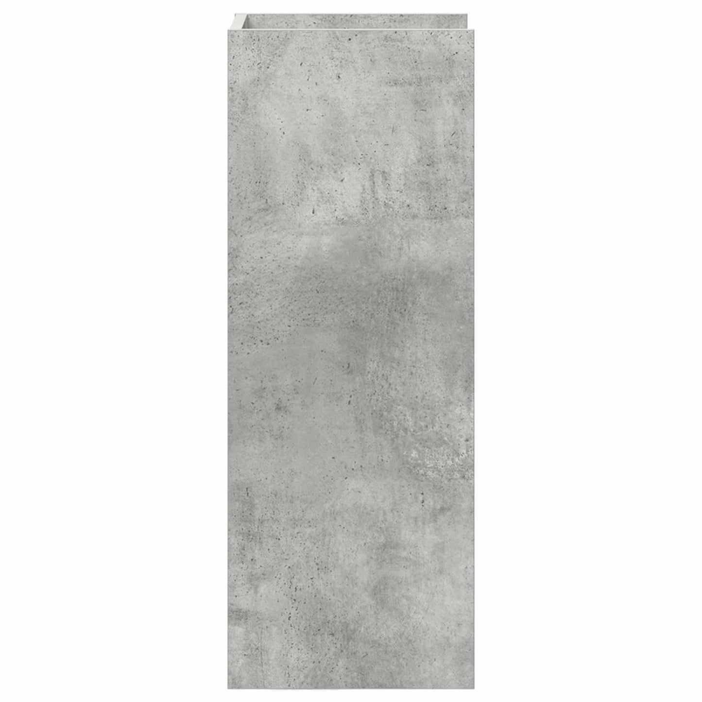Plantenstandaard Beton Grijs 30 x 30 x 80 cm Geconstrueerd hout