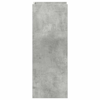 Plantenstandaard Beton Grijs 30 x 30 x 80 cm Geconstrueerd hout