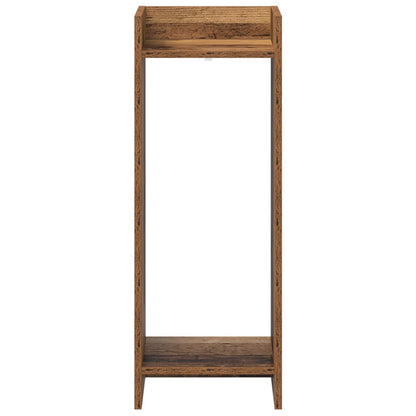 Plantenstandaard Oudhout 30 x 30 x 80 cm Geconstrueerd hout