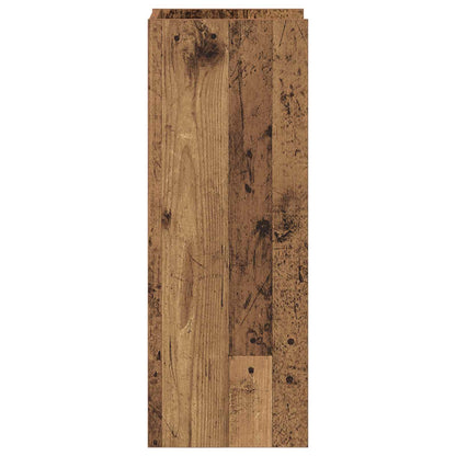 Plantenstandaard Oudhout 30 x 30 x 80 cm Geconstrueerd hout