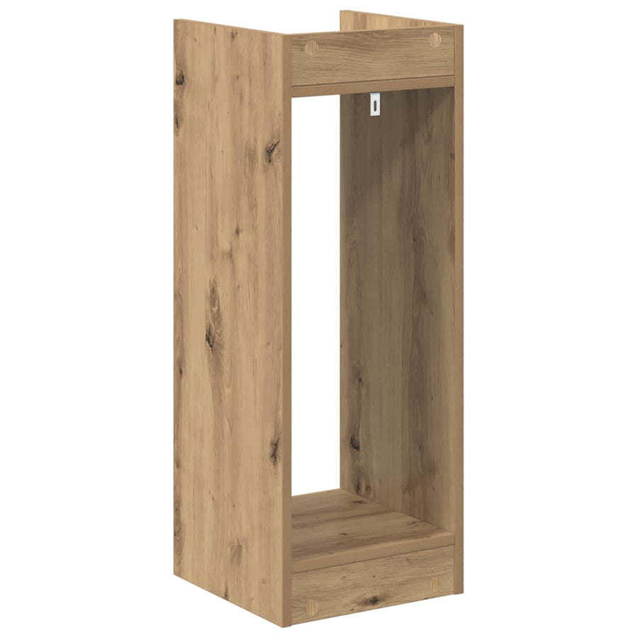 Plantenstandaard Artisan Eik 30 x 30 x 80 cm Geconstrueerd hout