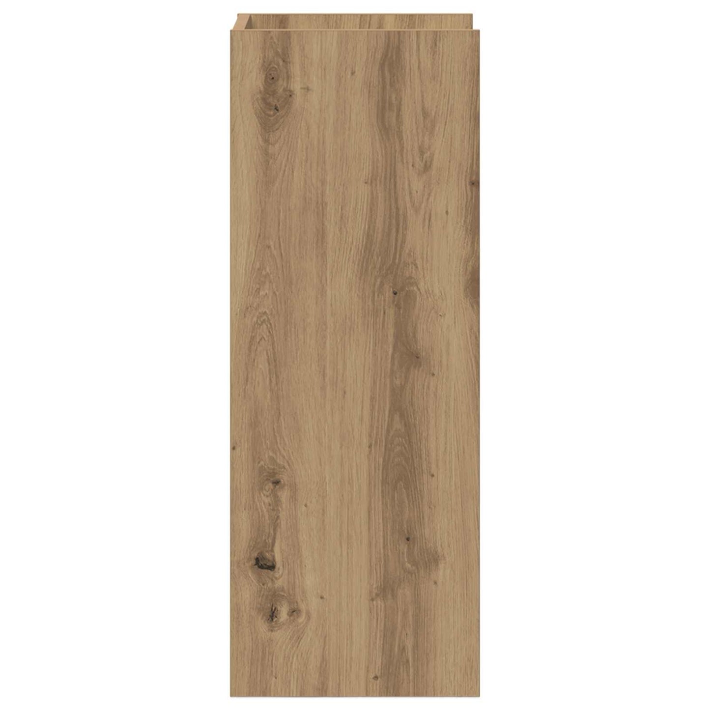 Plantenstandaard Artisan Eik 30 x 30 x 80 cm Geconstrueerd hout