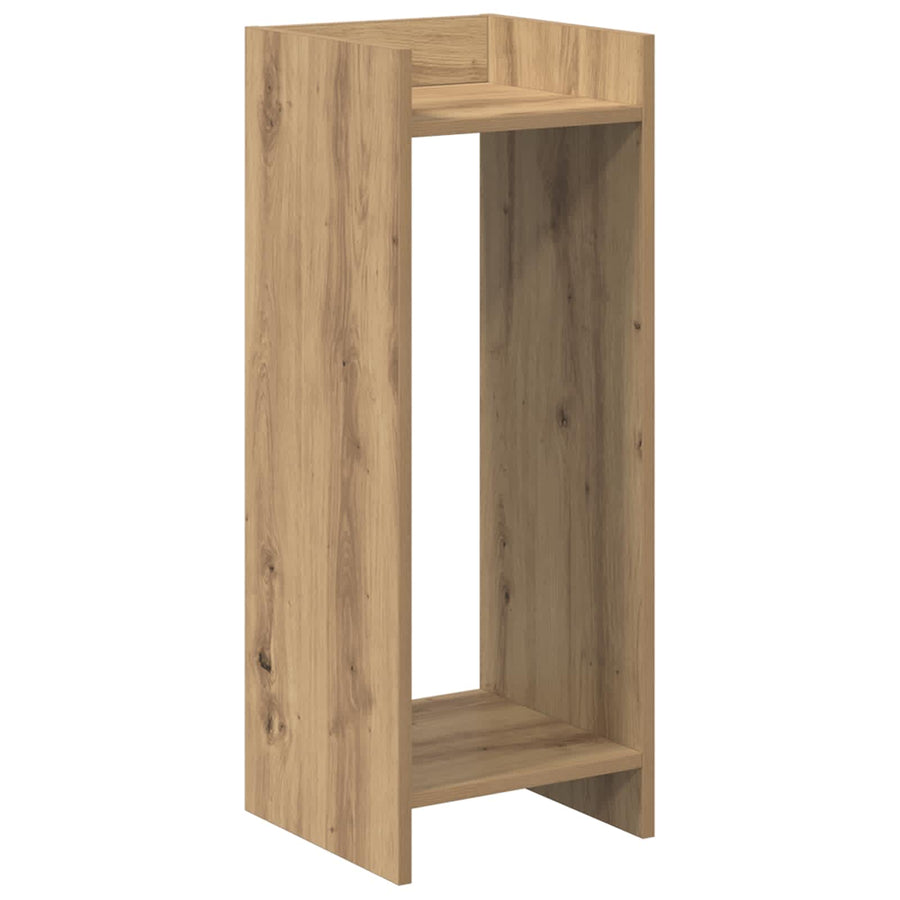 Plantenstandaard met plank 2 pcs Artisan Eik 30 x 30 x 80 cm