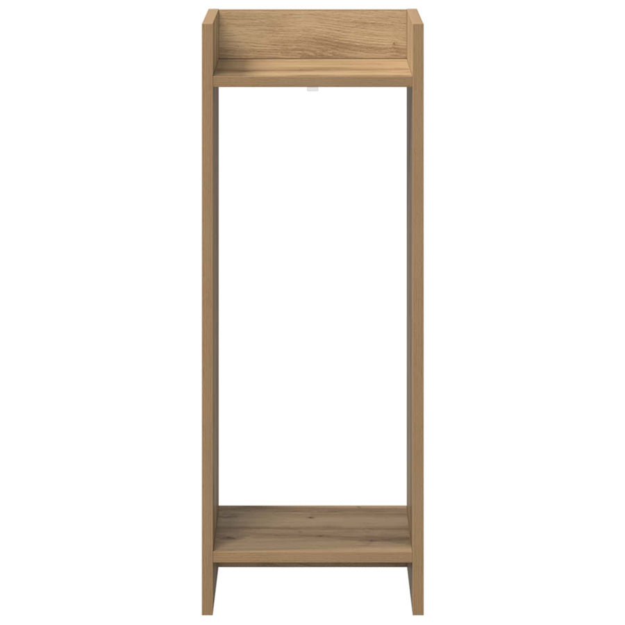 Plantenstandaard met plank 2 pcs Artisan Eik 30 x 30 x 80 cm