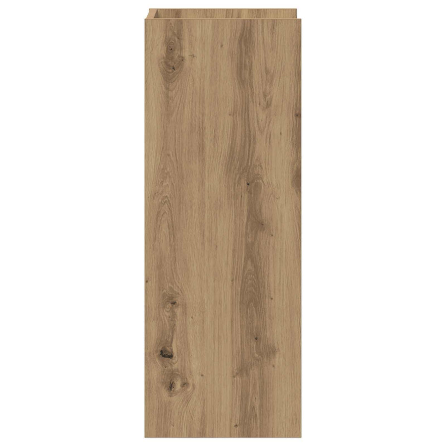 Plantenstandaard met plank 2 pcs Artisan Eik 30 x 30 x 80 cm