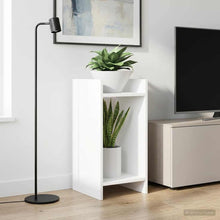 Plantenstandaard Wit 30 x 30 x 60 cm Geconstrueerd hout