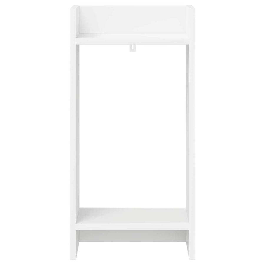 Plantenstandaard 2 pcs Wit 30 x 30 x 60 cm Geconstrueerd hout