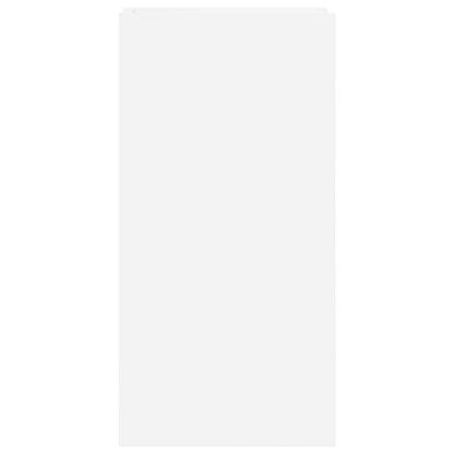 Plantenstandaard 2 pcs Wit 30 x 30 x 60 cm Geconstrueerd hout