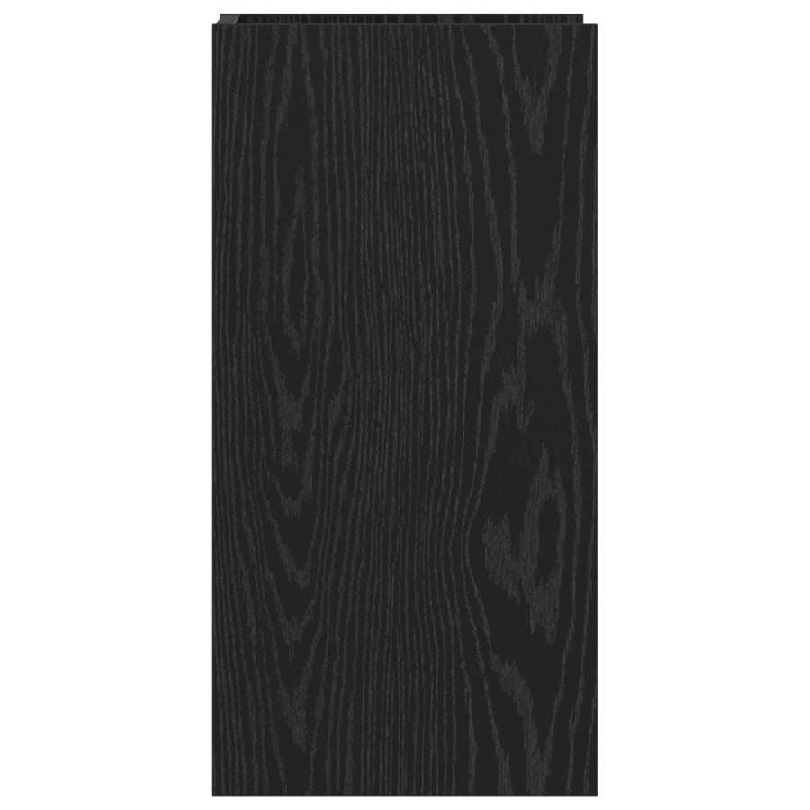 Plantenstandaard Zwarte Eik 30 x 30 x 60 cm Geconstrueerd hout