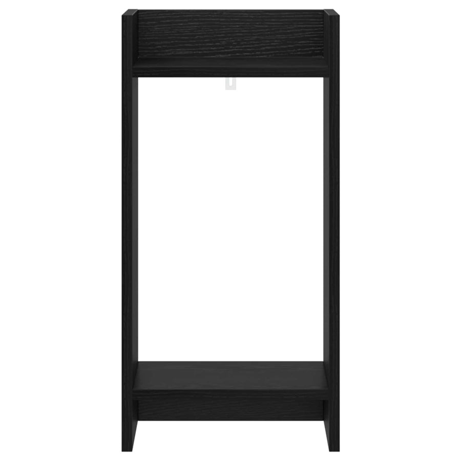 Plantenstandaard Zwarte Eik 30 x 30 x 60 cm Geconstrueerd hout